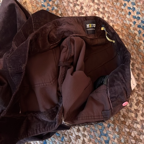 Anthropologie The Colette Cropped Wide-Leg Pants Corduroy Edition Size 28 NWT - Picture 15 of 15